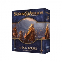 FANTASY FLIGHT MEC112ES EL SE�OR DE LOS ANILLOS LCG LAS DOS TORRES EXPANSION SAGA