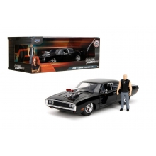 JADA 35907 1:24 HWR FAST AND FURIOUS F1 DODGE CHARGER W / DOM