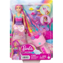 MATTEL HNJ06 BARBIE FANTASIA MUECA TRENZAS MAGICAS