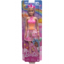 MATTEL HRR13 BARBIE FANTASIA MUECA UNICORNIO FALDA DE ENSUEO ROSA