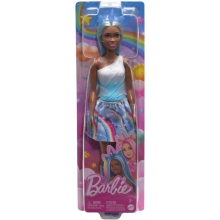 MATTEL HRR14 BARBIE FANTASIA MUECA UNICORNIO FALDA DE ENSUEO AZUL