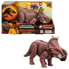 MATTEL HTK72 JURASSIC WORLD DINOSAURIO RUGIDO SALVAJE PACHYRHINOSAURUS