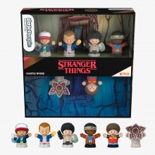 MATTEL HTP36 LITTLE PEOPLE SET DE STRANGER THINGS CASTILLO BYERS