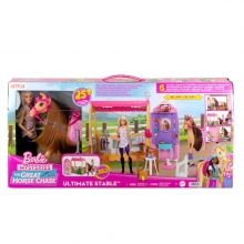 MATTEL HXJ44 BARBIE SET DE JUEGO ESTABLO DE LOS SUEOS