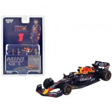 MINIGT 00550LHD 1:64 2022 ORACLE RED BULL RACING RB18 1 MAX VERSTAPPEN 3RD PLACE MONACO GRAND PRIX BLUE YE