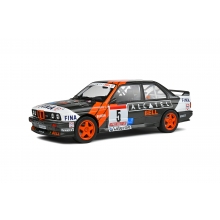 SOLIDO 1801519 1:18 1990 BMW M3 ( E30 ) 5 RALLY YPRES BLACK ORANGE