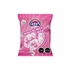 CANDY GUMA006 GUNYS M MALLOW NUBE BLANCO Y ROSA