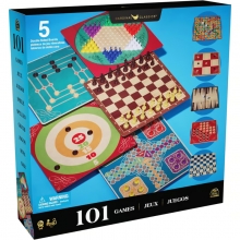 IMEX 6065340 JUEGO FAMILIAR CON 101 JUEGOS