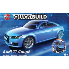 AIRFIX J6054 QUICKBUILD AUDI TT COUPE BLUE