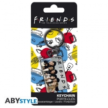 ABYSSE ABYKEY421 FRIENDS MILKSHAKE KEYCHAIN