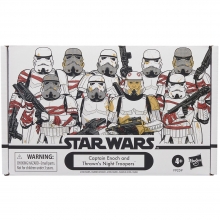 HASBRO F9259 STAR WARS VINTAGE CAPTAIN ENOCH & THRAWNS NIGHT TROOPERS 4 PACK