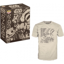 FUNKO 72740 BOXED TEE STAR WARS GROGU WITH RANCOR TALLA XL