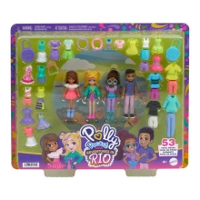 MATTEL HWP23 POLLY POCKET SET DE JUEGO MODITAS AVENTURAS EN RIO