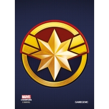 GAMEGENIC GGS10092ML GG ART SLEEVES MARVEL CHAMPIONS CAPTAIN MARVEL