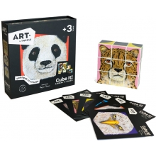 BRAINTOYS ART-AF10 CUBE IT ANIMALS FACES