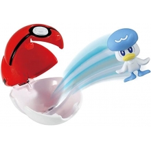 TOMICA 90552 POKEMON MONSTER COLLECTION POKE DEL Z QUAXLY POKE BALL