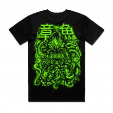 PAULFELMER POLERA NEGRA PULPO PAUL FELMER TALLA M
