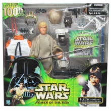 HASBRO 32437 STAR WARS FIGURA LUKE SKYWALKER 100TH DELUXE 12 PULGADAS