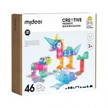 MIDEER MD1407 CREATIVE MAGNETIC BUILDING BLOCKS 46 PIEZAS