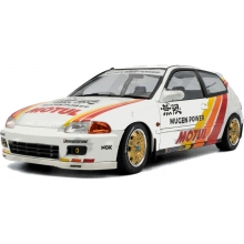 SOLIDO 1810404 1:18 HONDA CIVIC ( EG6 ) SOLIDO WORKS MUGEN RACING WHITE 1992