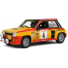 SOLIDO 1801314 1:18 RENAULT 5 TURBO YELLOW 4 RAGNOTTI / ANDRIE TOUR DE CORSE 1980