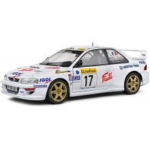 SOLIDO 1807407 1:18 SUBARU IMPREZA S5 WRC99 22B BLUE 17 PANIZZI / PANIZZI RALLYE MONTE CARLO 1999
