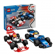 LEGO 60464 CITY COCHES DE F1 WILLIAMS RACING Y HAAS F1