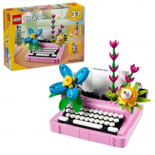 LEGO 31169 CREATOR MAQUINA DE ESCRIBIR CON FLORES