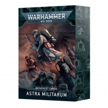 WARHAMMER 3050105004 DATASHEET CARDS ASTRA MILITARUM ESPA�OL