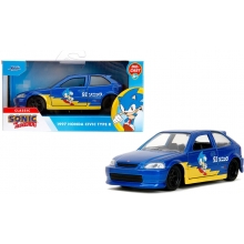 JADA 35482 1:32 1997 HONDA CIVIC TYPE R ( SONIC THEME )