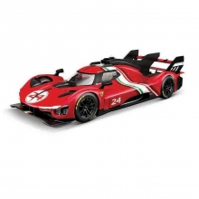 BURAGO 16302 1:18 RACING FERRARI 499P MODIFICATA RED 24