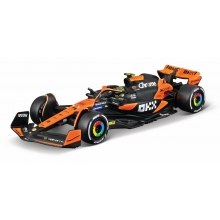 BURAGO 38215 1:43 RACE FORMULA MCLAREN MCL38 W HELMET ( 2024 ) NORRIS 4