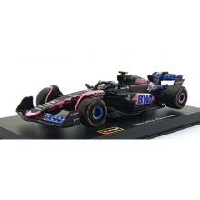 BURAGO 38220 1:43 RACE FORMULA BWT ALPINE F1 TEAM A524 W / HELMET ( 2024 ) GASLY 10