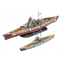 REVELL 05637 GIFT SET THE LEGENDARY BISMARCK ( 1:700 & 1:1200 )