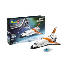 REVELL 05665 1:144 GIFT SET JAMES BOND MOONRAKER SPACE SHUTTLE