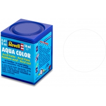 REVELL 36105 MATT WHITE ( RAL 9001 ) AQUA COLOR ACRYLIC 18ML