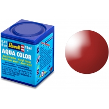REVELL 36131 GLOSS FIERY RED ( RAL 3000 ) AQUA COLOR ACRYLIC18ML