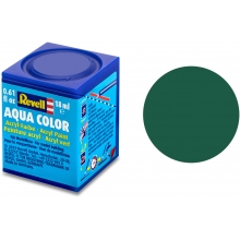 REVELL 36139 MATT DARK GREEN AQUA COLOR ACRYLIC 18ML