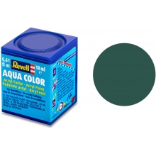 REVELL 36148 MATT SEA GREEN ( RAL 6028 ) AQUA COLOR ACRYLIC 18ML