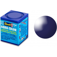 REVELL 36154 GLOSS NIGHT BLUE ( RAL 5022 ) AQUA COLOR 18ML