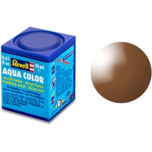 REVELL 36180 GLOSS MUD BROWN ( RAL 8003 ) AQUA COLOR ACRYLIC 18ML