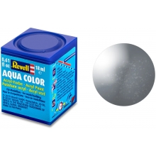 REVELL 36191 METALLIC STEEL AQUA COLOR ACRYLIC 18ML