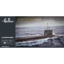 HELLER 81075 1:400 U BOOT S M REDOUTABLE
