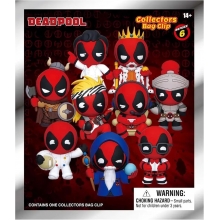 MONOGRAM 68910 DEADPOOL 3D FOAM BAG CLIP SERIES 6