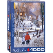 EUROGRAPHICS 6000-0688 HOCKEY SEASON 1000 PIEZAS PUZZLE