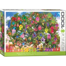 EUROGRAPHICS 6000-6011 BIRD HOUSE HOTEL BY OLENA 1000 PIEZAS PUZZLE