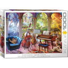EUROGRAPHICS 6000-6013 THE FOUR SEASONS BY A BONITO 1000 PIEZAS PUZZLE