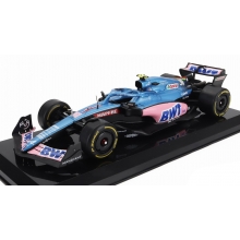MAGAZINE 24F10064 1:24 2022 ALPINE A522 31 ESTEBAN OCON, BLUE PINK