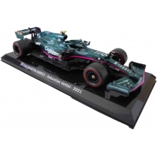 MAGAZINE 24F10068 1:24 2021 ASTON MARTIN AMR21 5 SEBASTIAN VETTEL, GREEN / PINK / BLACK
