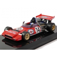 MAGAZINE 24F10070 1:24 1972 TECNO PA123 14 NANNI GALLI, RED